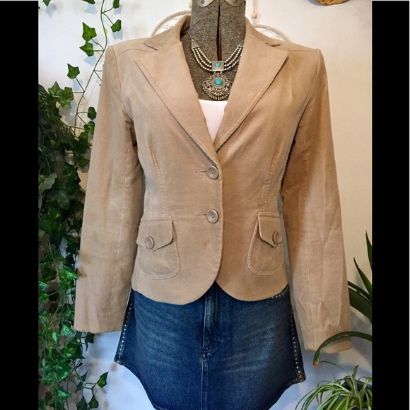 Corduroy tailored jacket - Picture 1 of 2